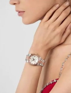 Reloj tipo Rolex mujer - blanco