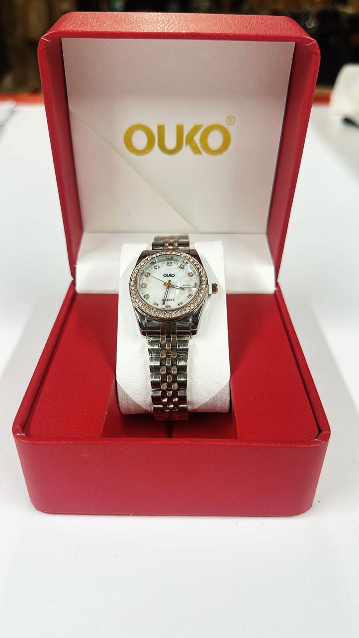 Reloj tipo Rolex mujer - blanco