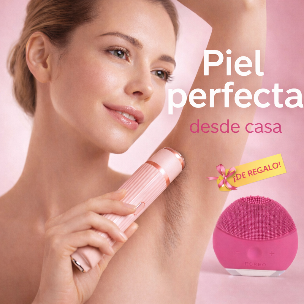 PACK DEPILADORA + LIMPIADOR FACIAL